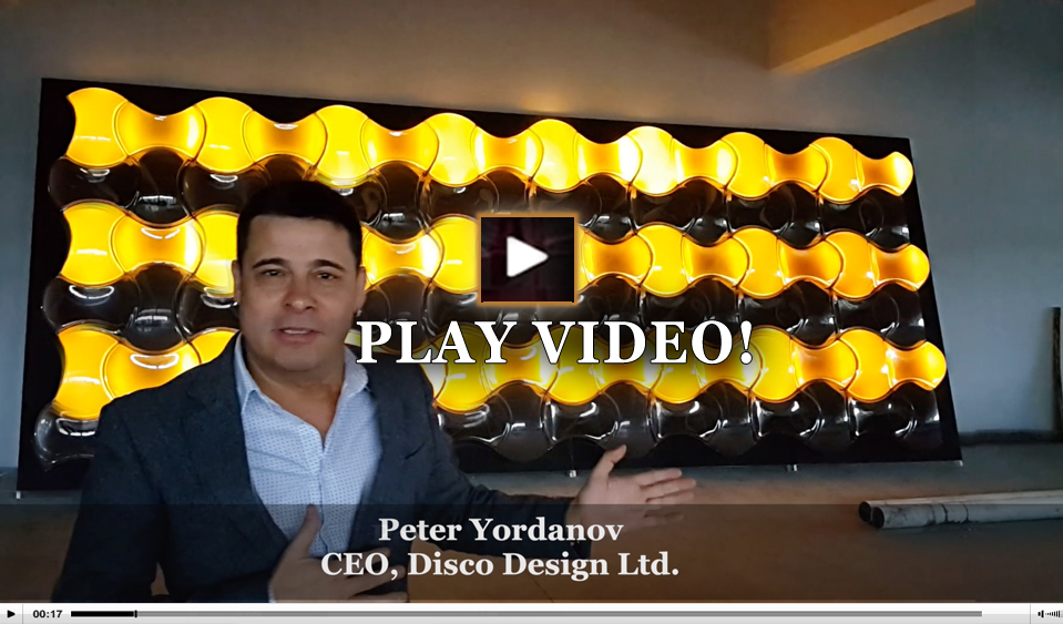 LED wave panel- decor disco - NIGHTCLUB LIGHTING