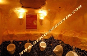nightclub restroom redesign