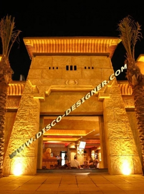 Nightclub Decorations Egyptian Style