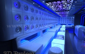 3D project nightclub design