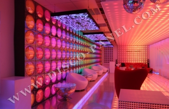 sleek LED disco wall panels