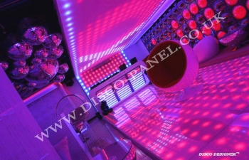 led dance floor and and led ceiling