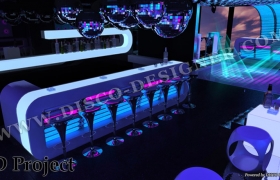 Club Design Project France 2010 - LED Bar disco