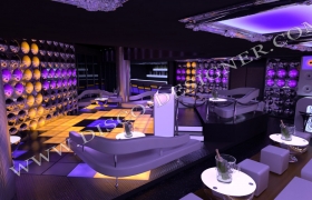 ultra modern nightclub