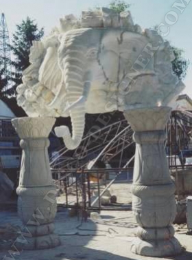 club design statue elephant