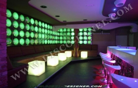 LED disco lounge