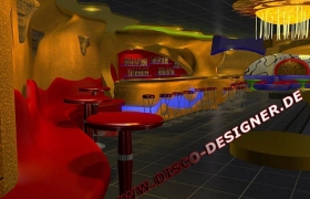 disco design furnishings