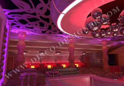Club Design Project Germany 2007 - nightclub RGB LED lighting, dancefloor
