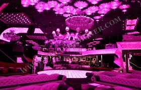 sleek nightclub design