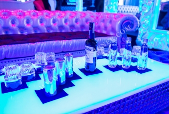 nightclub led table