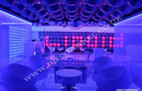 LED RGB Disco Panel Mirror Bubbles