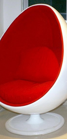 disco egg chair